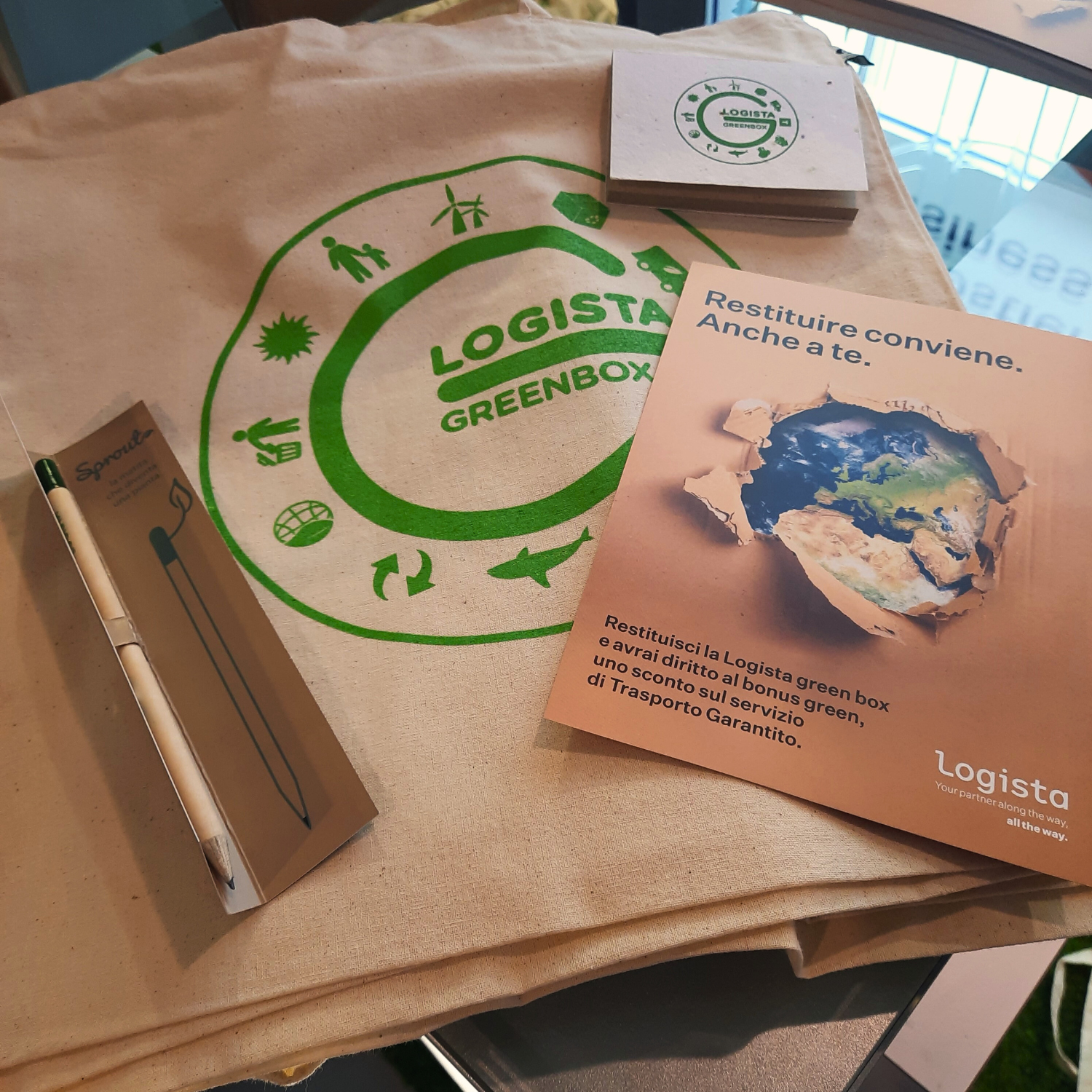 Logista Green Box Merchandising