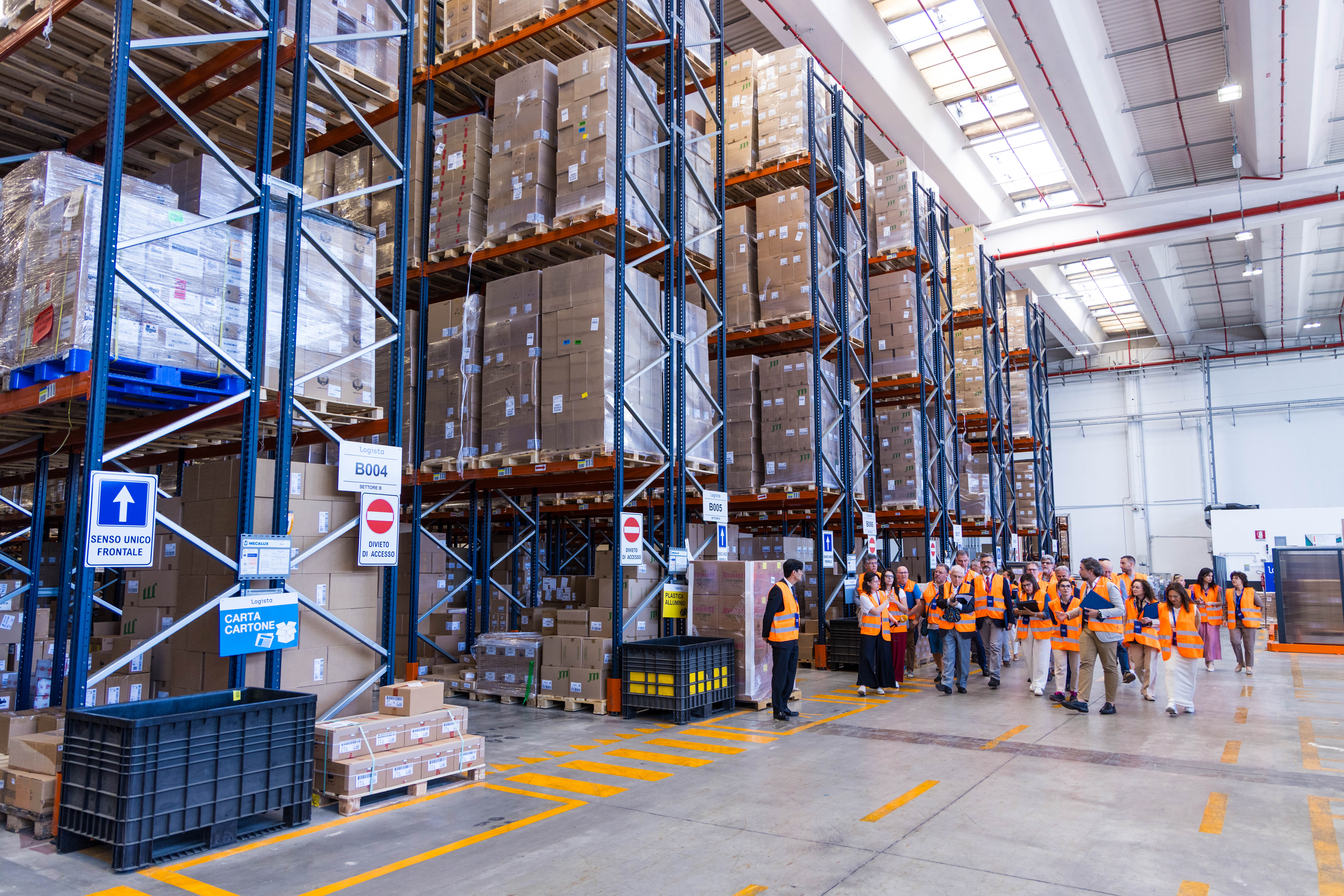 Inside Logista Hub Tortona